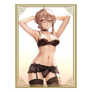 游戏王动漫妹套 fate fgo 迷之少女x 内衣 c95限定 卡套 牌套 ew1