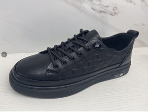 飞鸵男鞋新款时尚百搭休闲潮流低帮运动皮鞋子