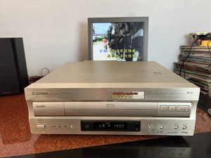先锋原装双激光头DVD LD CD发烧级CD转盘LD播放器DVL-9  909大碟