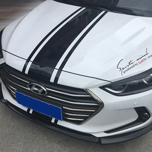 适用领动引擎盖贴纸车顶贴纸机盖个性拉花整车车身贴改装车贴热贴