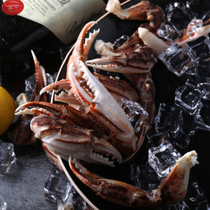 野生梭子蟹钳蟹脚即食海鲜特产速冻螃蟹棒大蟹钳蟹鲜生螃蟹钳中号