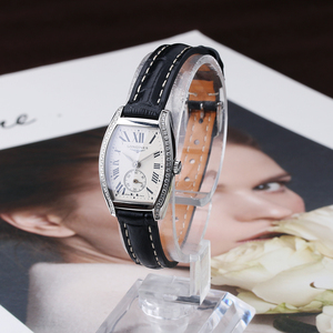 浪琴longines 典藏系列酒桶型女表l2.175.0.71.5,95新
