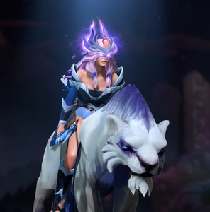 dota2 不朽 天陨旦 白虎 米拉娜 月神玉面 pom 饰品 刀塔 装备