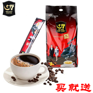 包邮越南中原g7咖啡 三合一速溶咖啡即溶加浓型16克100条