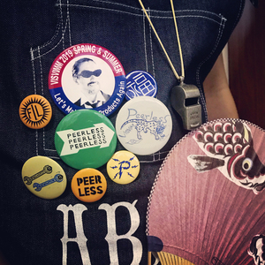 中村世纪visvim风格19ss胸针潮牌胸章复古pin服装配饰ins风