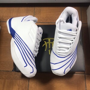 阿迪达斯adidas tmac2 麦迪2代白蓝复刻低帮男实战篮球鞋 fx4993
