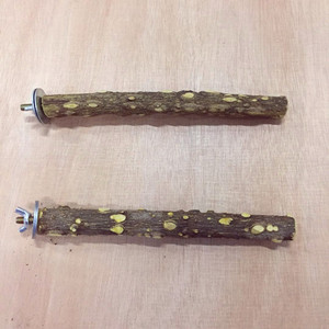 纯天然野生花椒木站棍鹩哥鹦鹉八哥画眉鸟站杆磨爪棍杆栖杆