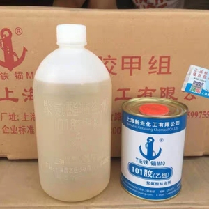 铁锚101胶水聚氨酯胶金属红木家具拼接二胡强力胶水批发甲乙组