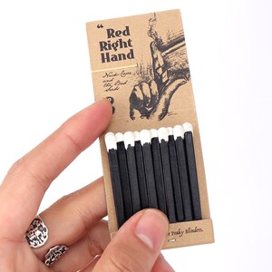 浴血黑帮火柴老式谢尔比剃刀党创意书式手工火柴爱与和平火材