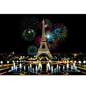 400人付款淘宝正版二手图书世界名城夜景刮画:巴黎夜景 9787534493676