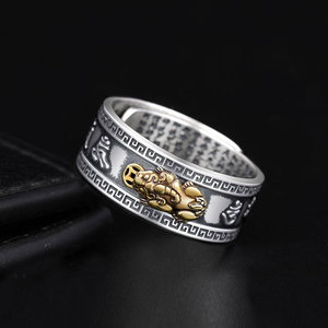 貔貅戒指男转运