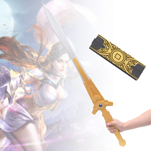 王者荣耀 紫霞仙子 露娜紫青宝剑 月光宝盒武器 cosplay道具