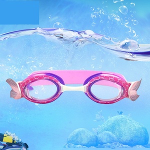 儿童游泳眼镜套装女童泳镜泳帽手臂圈男女小孩防水防雾高清游泳镜