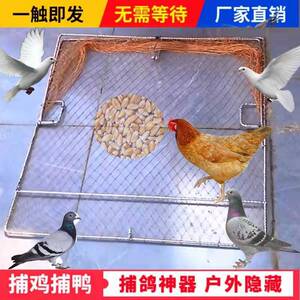 21tb739861655淘宝加粗加密捕鸽天落笼全自动抓鸽子撞门跳笼户外