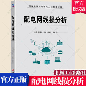 正版包邮 配电网线损分析 郝建成 配电网线损计算降损措施及台区线损分析方法 院校电气工程及其自动化农业电气化专业教材书籍