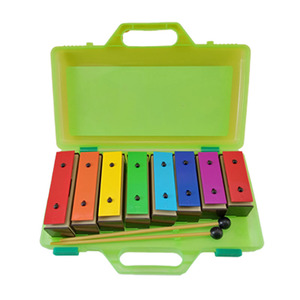 奥尔夫八音琴小钟琴音乐教具打击乐器儿童敲琴8音阶音砖铝板音块