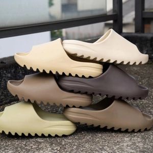 椰子拖鞋yeezy踩屎感slide厚底增高防滑大码冬季男女外穿情侣同款