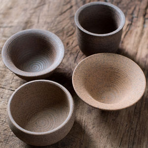 老式土碗不烫手粗土砂碗土巴碗蒸扣肉土碗商用土钵碗摔酒碗老式