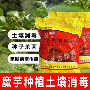 魔芋多元消毒粉杀菌剂魔芋防病药土壤消毒粉汰腐净根腐病软腐病
