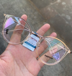 叶子叶子woaini淘宝suofeia/索菲亚 新款tr90复古近视眼镜框大框防