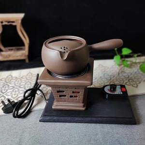 甘肃罐罐茶煮茶器熬茶罐电炉子电陶炉家用煮茶炉紫砂养生茶炉小型