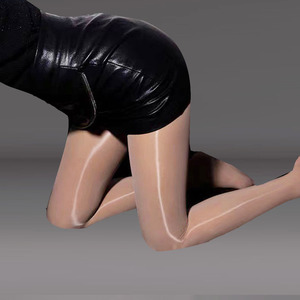 马油丝袜超细腻超薄夏季连体水光裤的连裤袜春秋油亮油光极光丝袜