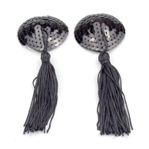 性感胸贴情趣内衣防滑硅胶乳贴流苏亮片血滴子隐形乳头贴文胸饰品