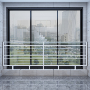 北欧铁艺楼梯扶手栏杆护栏装饰简约现代家用室内阳台阁楼围栏定制