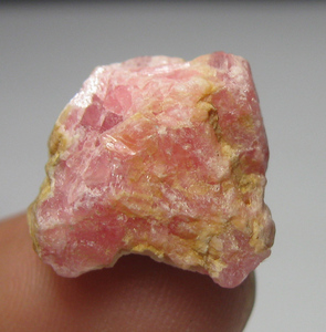 矿晶原石ro1510a28-阿根廷红纹石-菱锰矿1.3cm2.8g