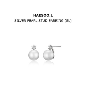 韩国代购免税正品 HAESOOL海秀儿人造珍珠百搭耳钉 925银针
