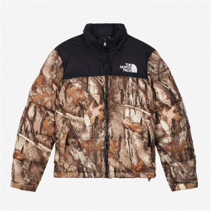 the north face 北面1996保暖落叶棕薄荷绿连帽羽绒服外套700蓬