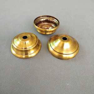 金古铜花盖灯杯吊灯装饰盖子灯饰灯臂灯罩 花托吊灯碗碟配件