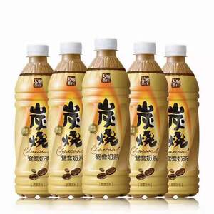 国产 天喔茶庄炭烧鸳鸯奶茶500ml*15支/箱整箱价格