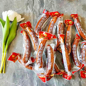哈尔滨红肠独立真空包装东北特产俄式风味香肠蒜香味开袋即食肉肠