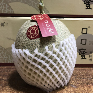 台湾林师傅口口蜜瓜大果原包装一箱6个网纹瓜新鲜水果甜瓜哈密瓜