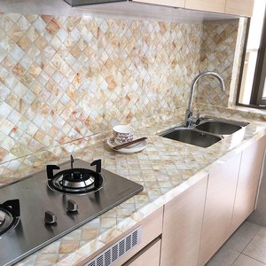 灶台贴纸大理石