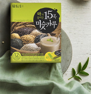 包邮 韩国进口正品丹特山药谷物营养粉原15种谷物五谷杂粮茶 240g