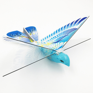 电动飞机飞鸟飞行器自由飞充电儿童玩具仿真小鸟可飞带彩灯鸽子会