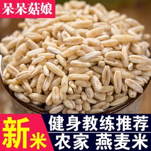 去皮燕麦米500g健身常吃燕麦仁全胚芽米农家自产五谷杂粮大麦仁米