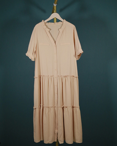 谷邦专柜正品 高档女装夏季新款超级时尚大气款宽松连衣裙242248