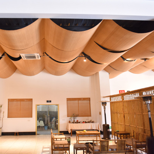 半成品竹帘卷帘竹席子竹子吊顶墙面装饰民宿酒店茶楼餐厅装修材料