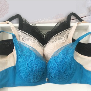 缔妒简聚拢上托超薄文胸性感收副乳调整型聚拢舒适内衣jw17018