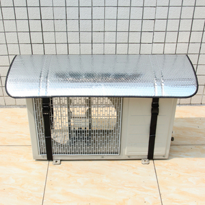 空调外机防尘罩加厚铝膜盖顶防水防晒防尘格力美的主机隔热防雨棚