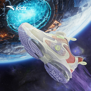 安踏ufo4.0丨官方旗舰儿童运动鞋女童冬季气垫旋转扣学生轻便童鞋