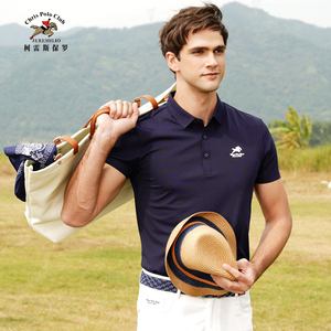 柯雷斯保罗男装短袖翻领t恤男2021春夏款商务休闲舒适polo衫上衣