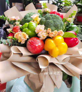 西兰花花束创意