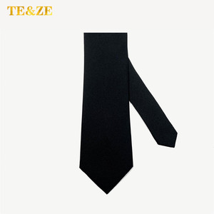 TEZE 100%桑蚕丝搭配新郎商务休闲领结男士轻奢领带绅士西装