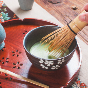 点茶抹茶竹筅宋代点茶工具茶道打抹搅拌抹茶刷茶筅茶筅立茶拔套装