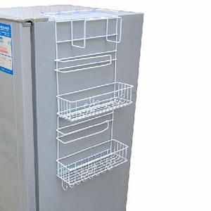 挂侧挂架冰箱旁冰箱上置厨房收纳壁置物架边放保鲜物架挂在膜调料
