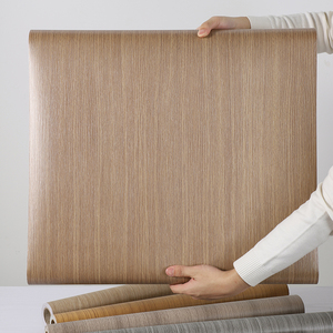 木纹贴原木科技直纹pvc木纹贴纸衣柜翻新贴纸门家具自粘贴纸墙纸